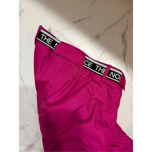 THE NORTH FACE Girls Snowpants North Face Freedom Fuchsia Pink - Picture 7 of 7